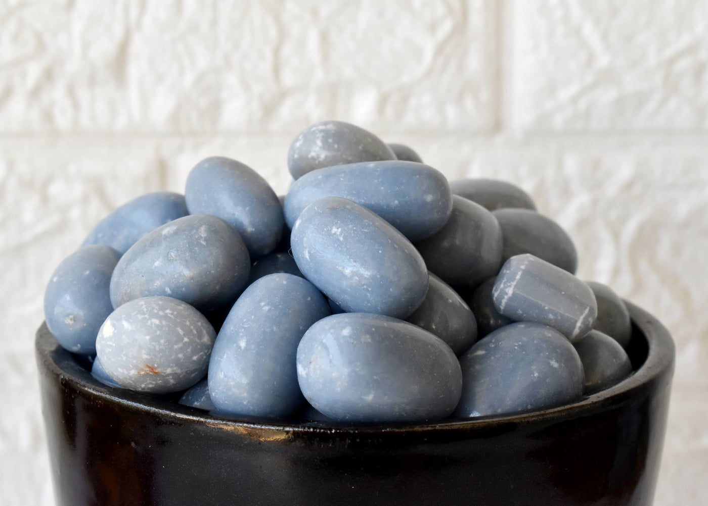 Angelite Tumbled Crystals (Calming and Soothing)