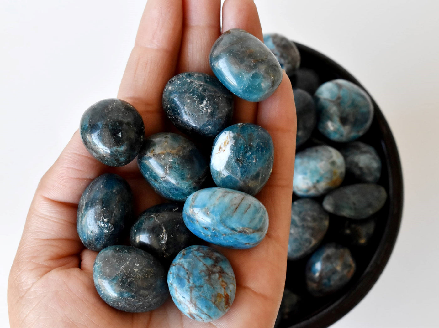 Apatite Tumbled Crystals (Psychic Abilities and Strength)