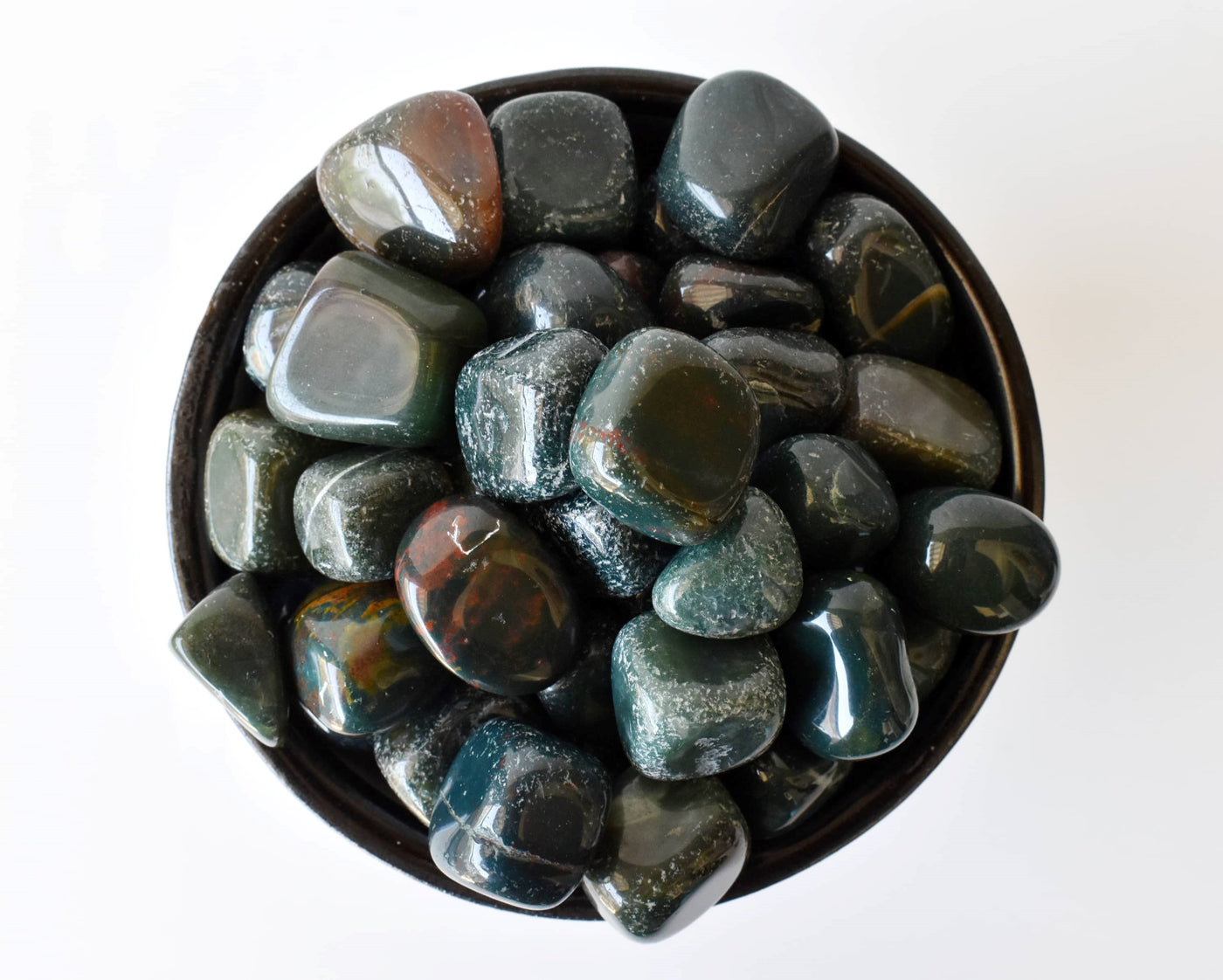 Bloodstone tumbled Crystals (Altruism and Cleansing)