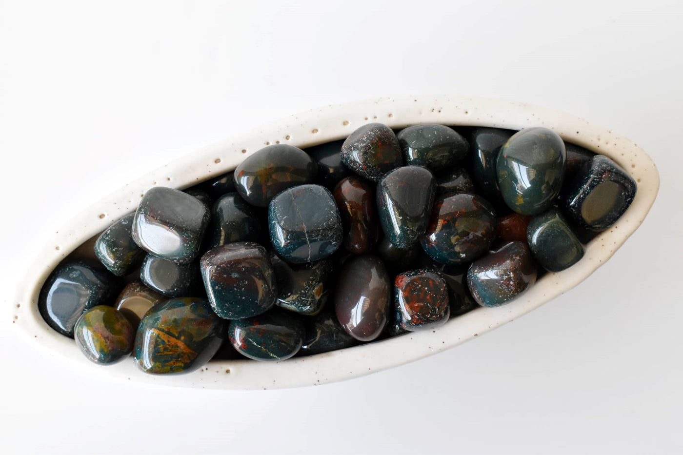 Bloodstone tumbled Crystals (Altruism and Cleansing)