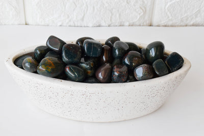 Bloodstone tumbled Crystals (Altruism and Cleansing)