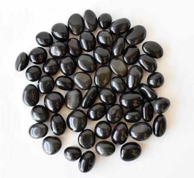 Black Obsidian Tumbled Crystals (Grounding and Transformation)