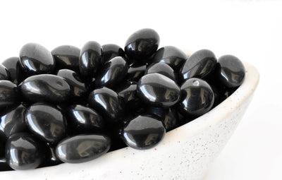 Black Obsidian Tumbled Crystals (Grounding and Transformation)