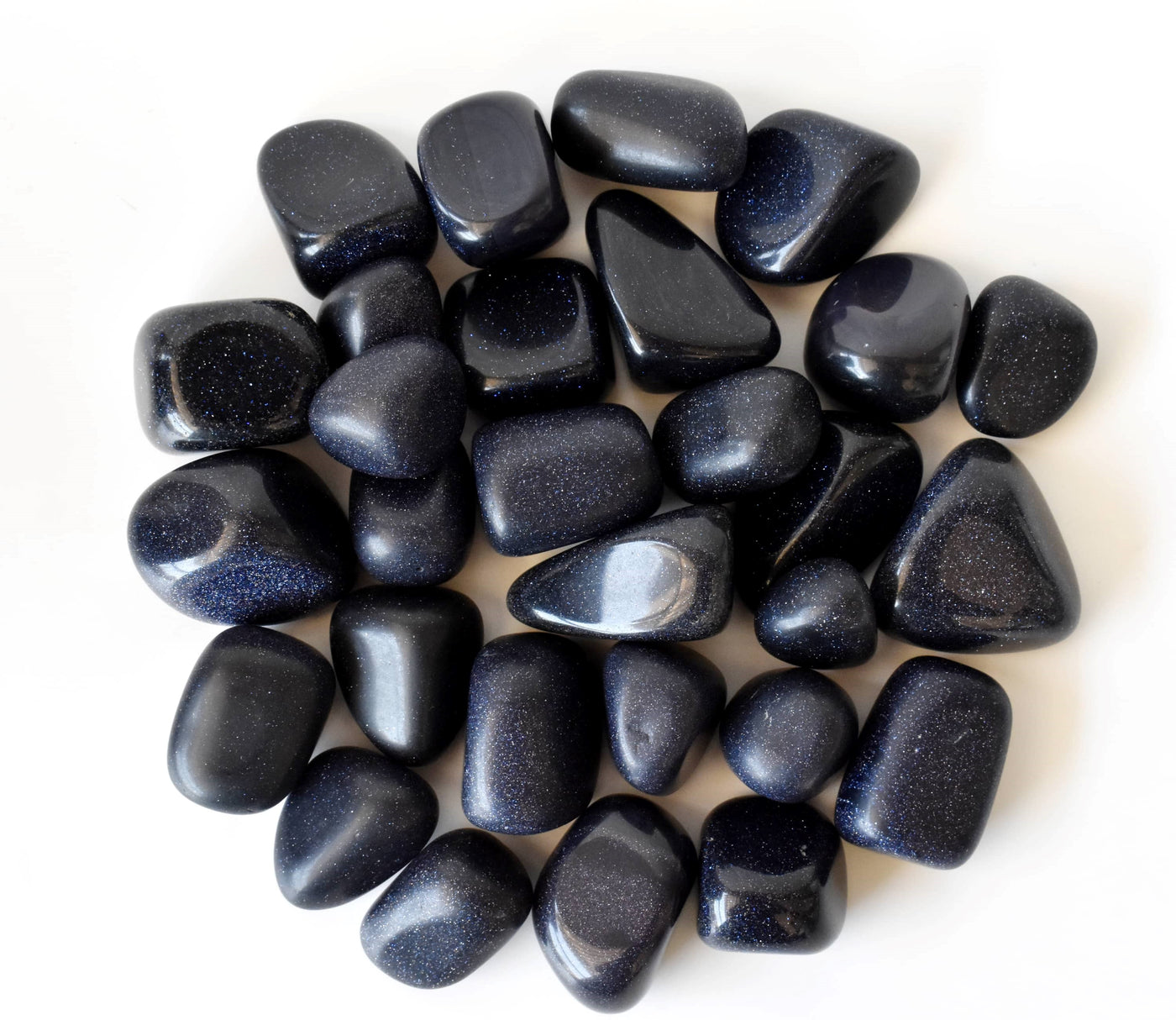 Blue Sandstone Tumbled Crystals (Inspiration and Trust)