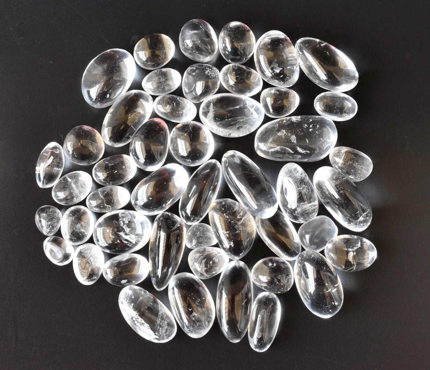 Crystal Quartz Tumbled Crystals (Dispelling Negative Energy and Dreams)