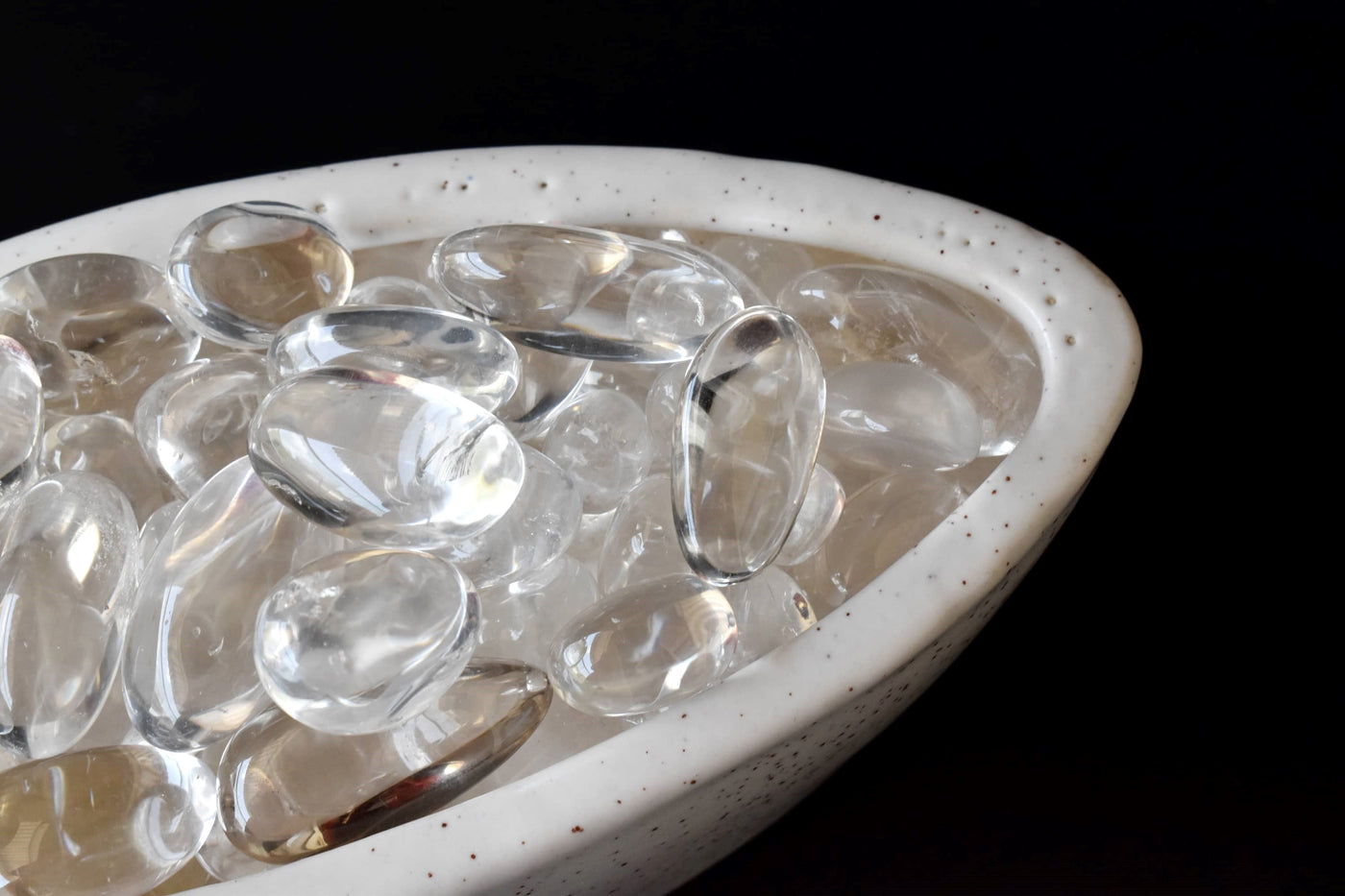 Crystal Quartz Tumbled Crystals (Dispelling Negative Energy and Dreams)