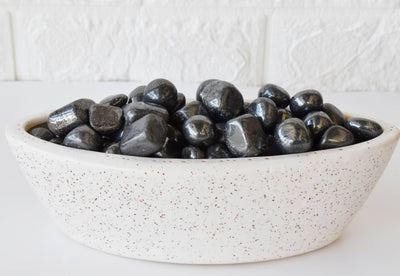 Hematite Tumbled Crystals (Focus and Strength)