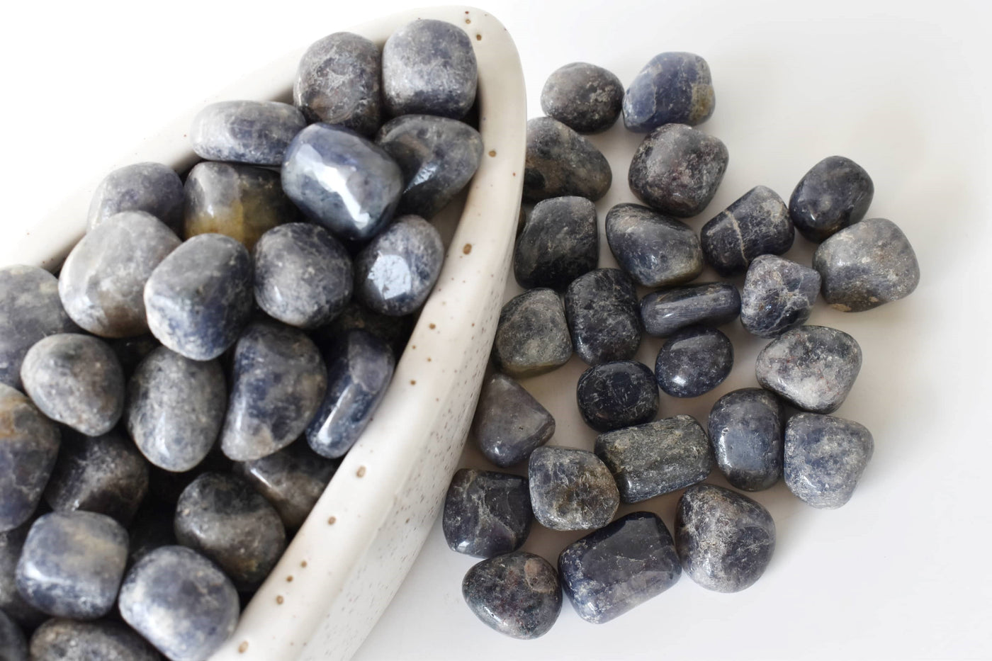 Iolite Tumbled Crystals(Meditation and Communication With Higher Realms)