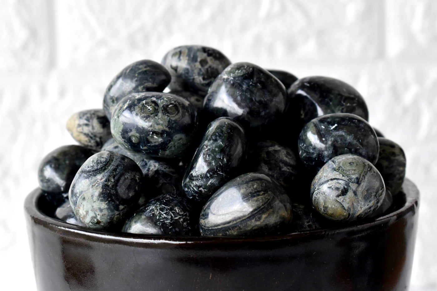 Kambaba Jasper Tumbled Crystals (Growth and Self Discovery)