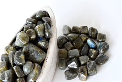 Labradorite Tumbled Crystals (Transformation and Connection With Nature)