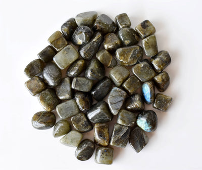 Labradorite Tumbled Crystals (Transformation and Connection With Nature)