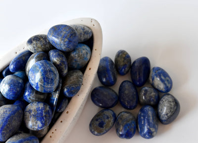 Lapis Lazuli Tumbled Crystals (Expansion and Insight)