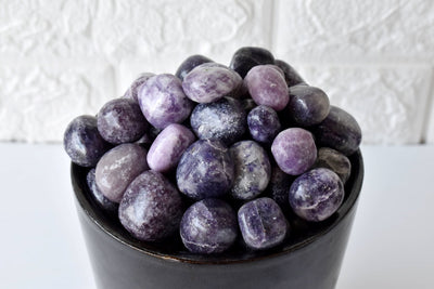 Lepidolite Tumbled Crystals (Emotional Understanding and Generosity)