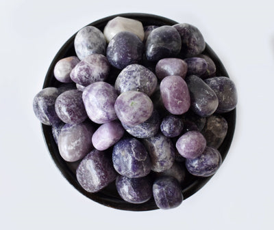 Lepidolite Tumbled Crystals (Emotional Understanding and Generosity)