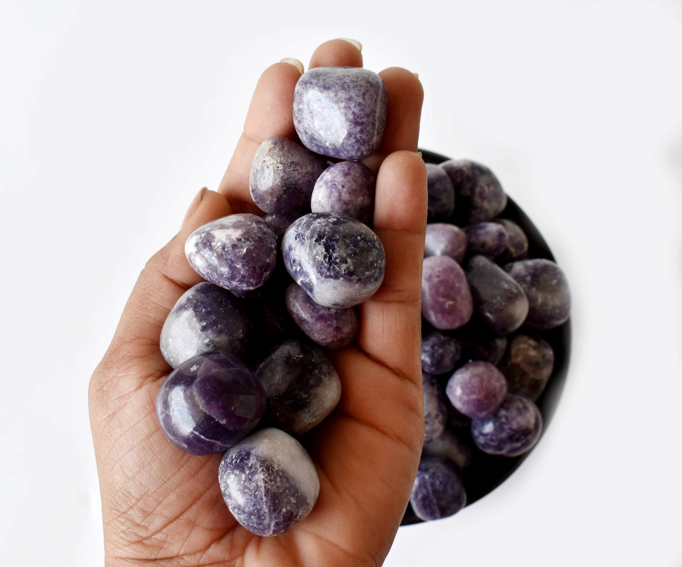 Lepidolite Tumbled Crystals (Emotional Understanding and Generosity)