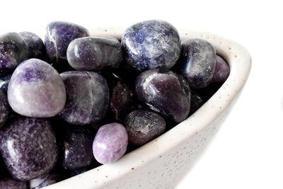 Lepidolite Tumbled Crystals (Emotional Understanding and Generosity)