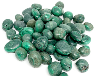 Malachite Tumbled Crystals (Leadership and Travel)