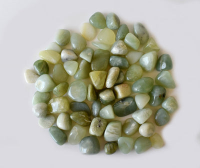 Phrenite Tumbled Crystals (Inner Peace and Living in The Present)