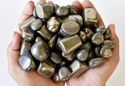 Pyrite Tumbled Crystals (Courage and Determination)