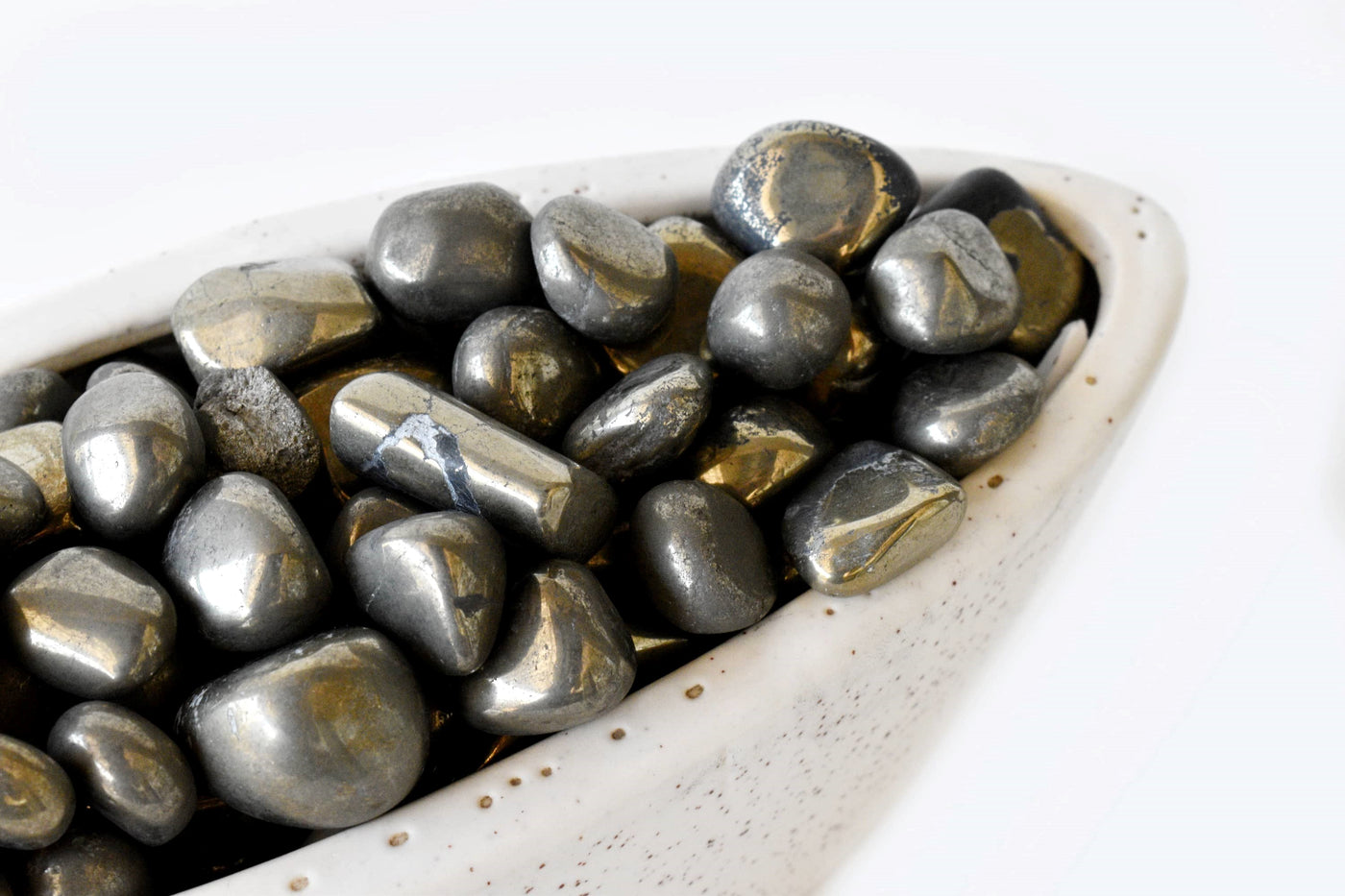 Pyrite Tumbled Crystals (Courage and Determination)