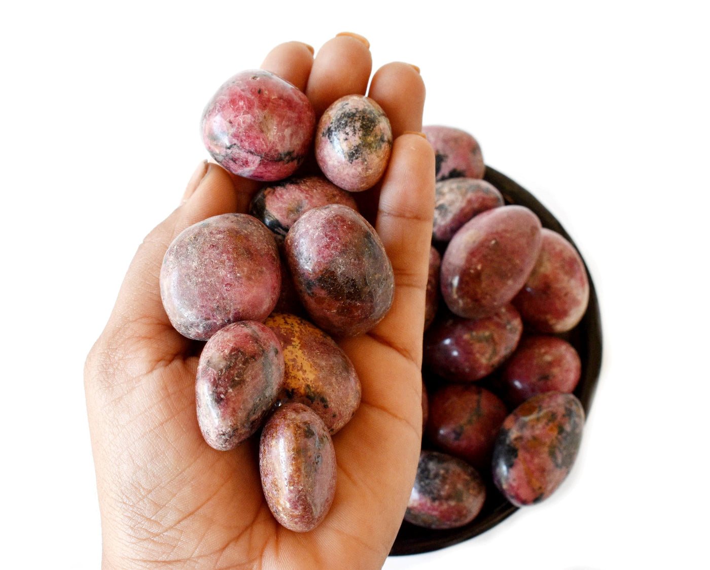 Rhodonite Tumbled Crystals (Spirit and Wisdom)