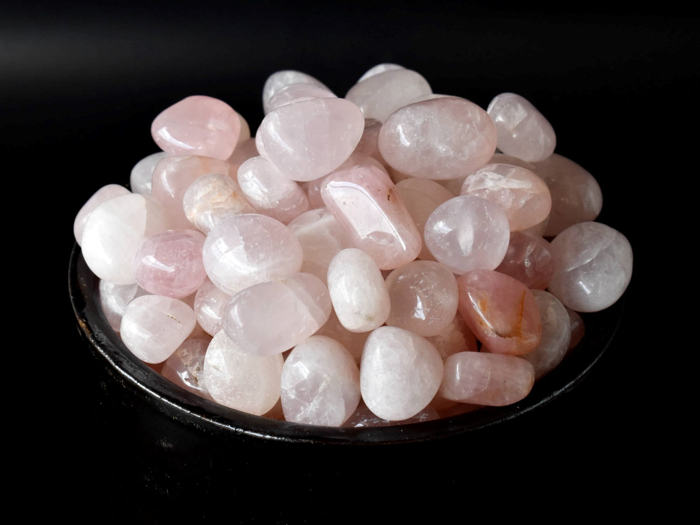 Rose Quartz Tumbled Crystals (Anxiety Relief and Relaxation)