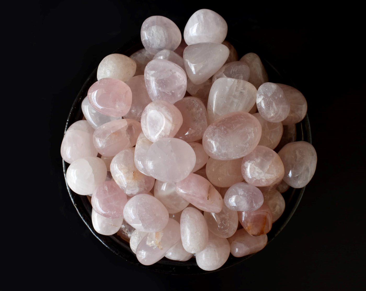 Rose Quartz Tumbled Crystals (Anxiety Relief and Relaxation)