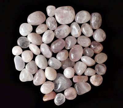 Rose Quartz Tumbled Crystals (Anxiety Relief and Relaxation)