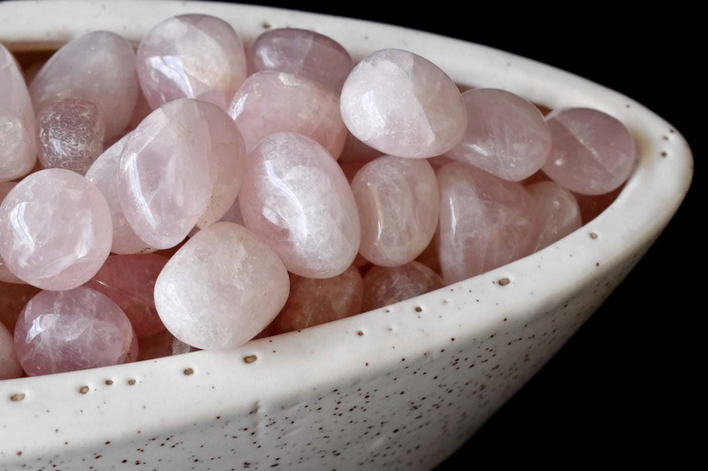 Rose Quartz Tumbled Crystals (Anxiety Relief and Relaxation)