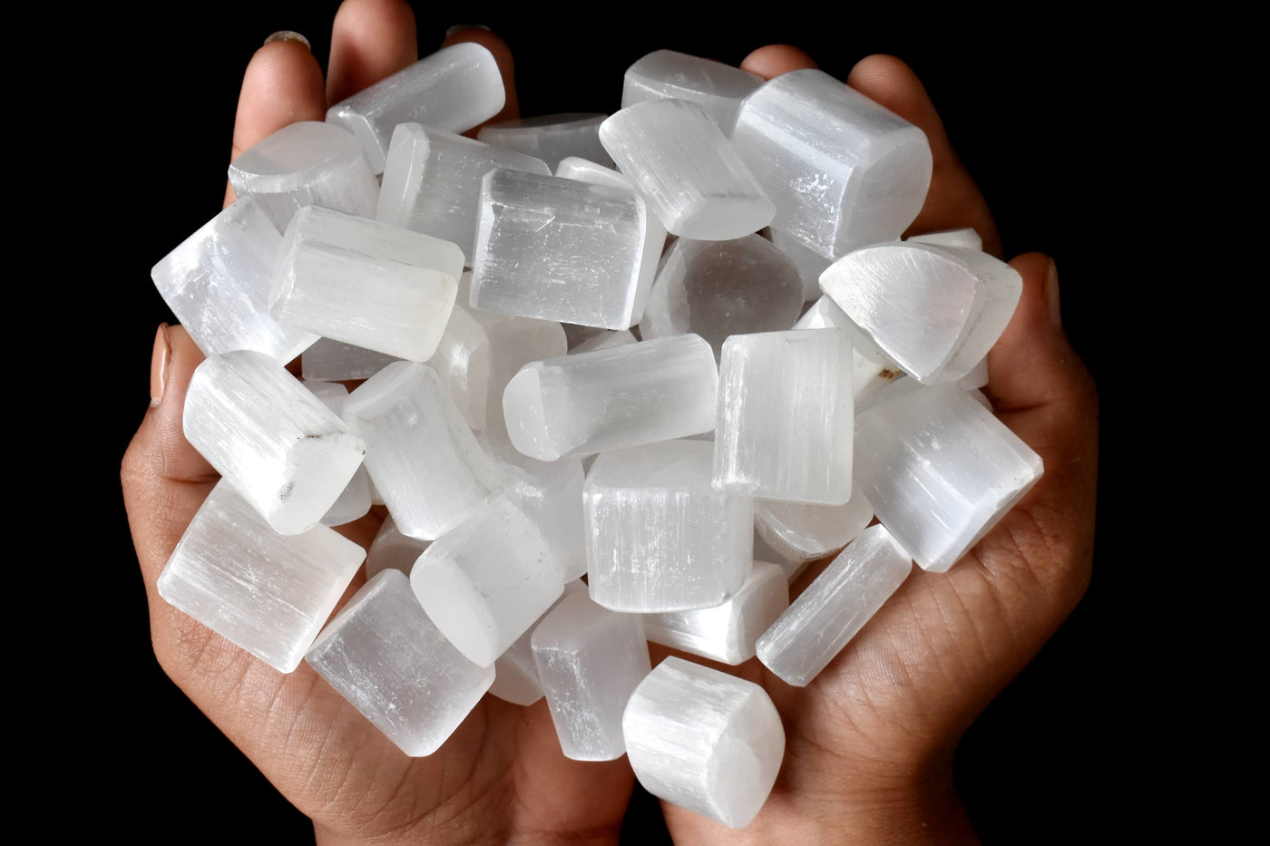 Selenite Tumbled Crystals (Purification and Aura Cleansing)