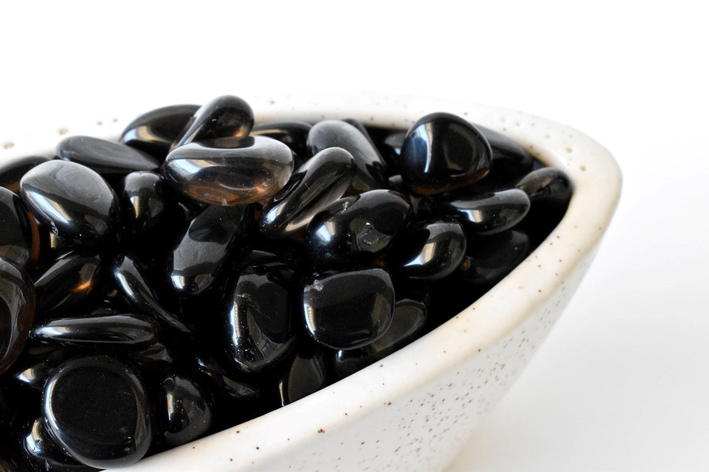 Dark Smokey Quartz Tumbled Crystals (Luck And Good Fortune and Grounding)