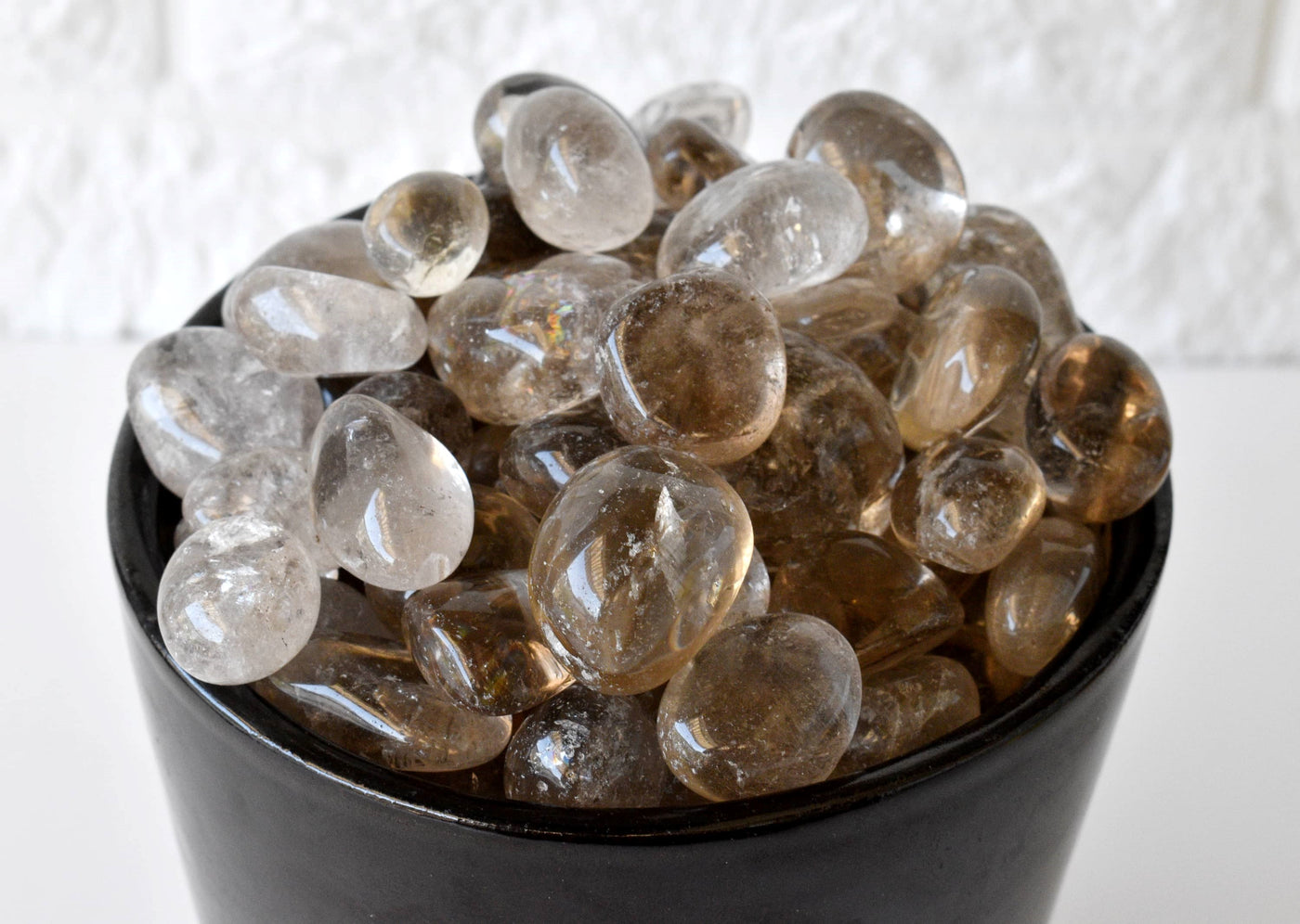 light Smokey Quartz Tumbled Crystals(Sense of Purpose and Purification)