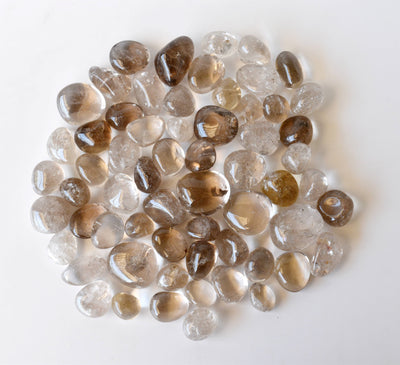 light Smokey Quartz Tumbled Crystals(Sense of Purpose and Purification)