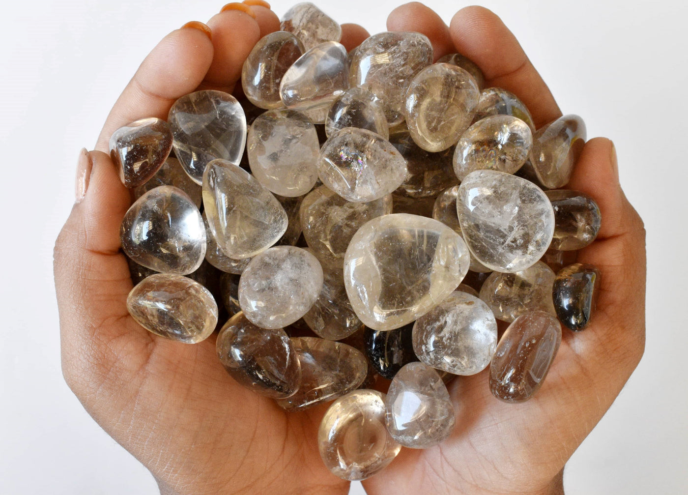 light Smokey Quartz Tumbled Crystals(Sense of Purpose and Purification)