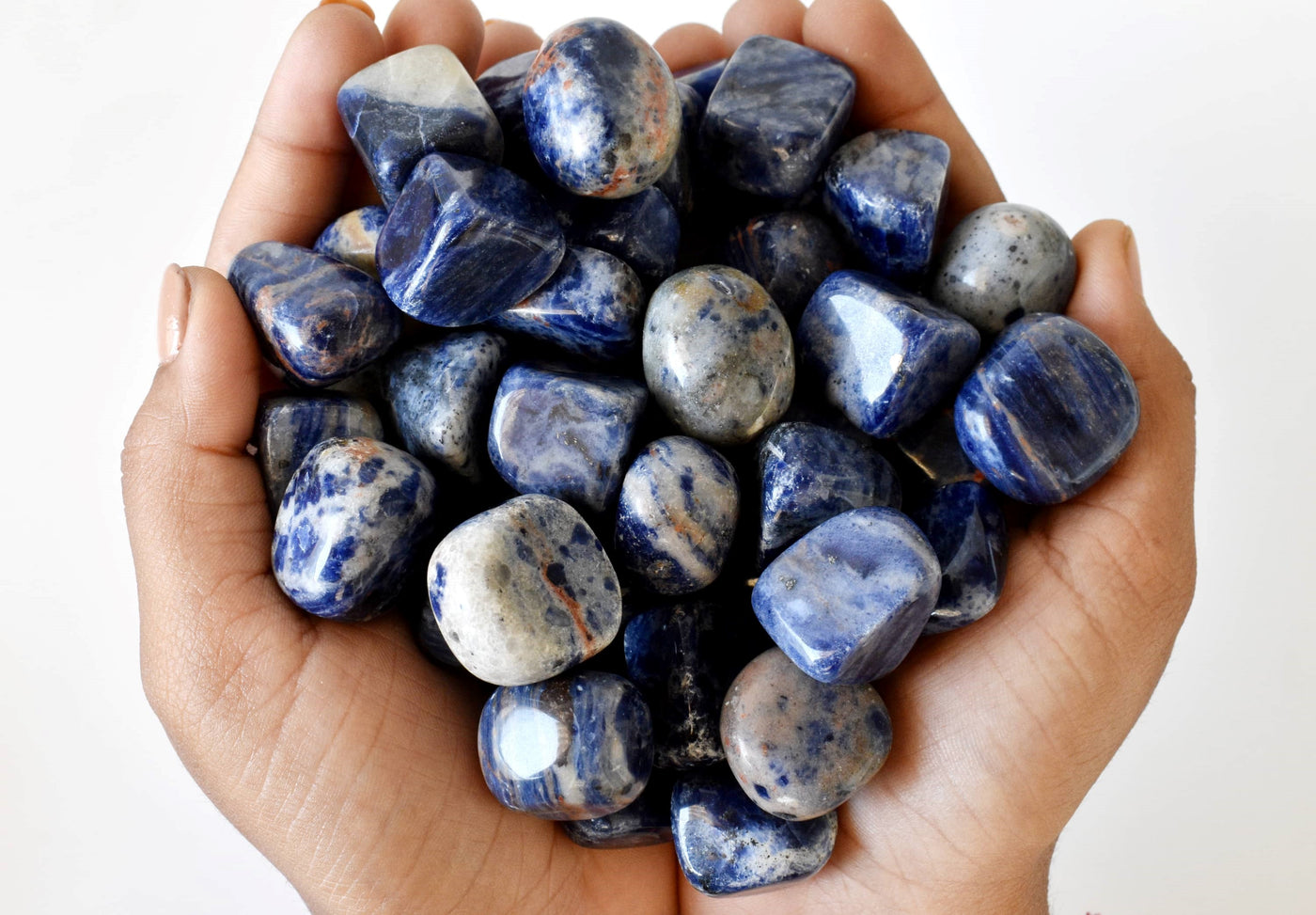 Sodalite Tumbled Crystals (Meditation and Angelic Communication)