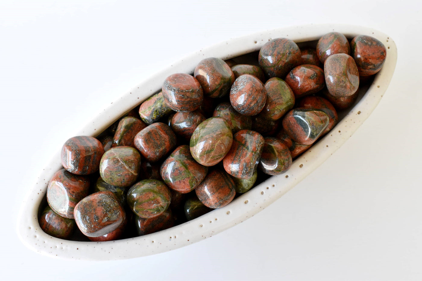 Unakite Tumbled Crystals (Self Discovery and Wisdom )