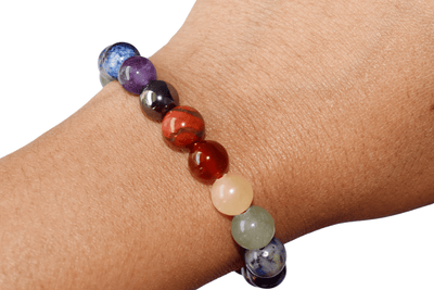 7 Chakra Bracelet, Chakra Crystals Bracelet, Yoga Reiki Healing Crystal Bracelet