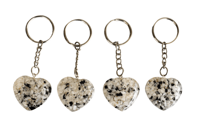 Rainbow Moonstone Key Chain, Gemstone Keychain Crystal Key Ring (Growth and Inspiration )