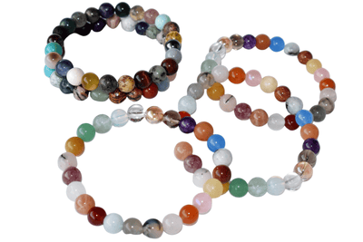 Happy Beads Crystal Bracelet, Assorted Crystal Bead Bracelet