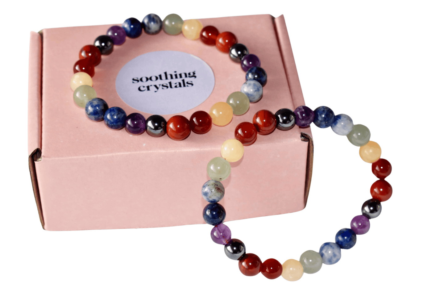 7 Chakra Bracelet, Chakra Crystals Bracelet, Yoga Reiki Healing Crystal Bracelet