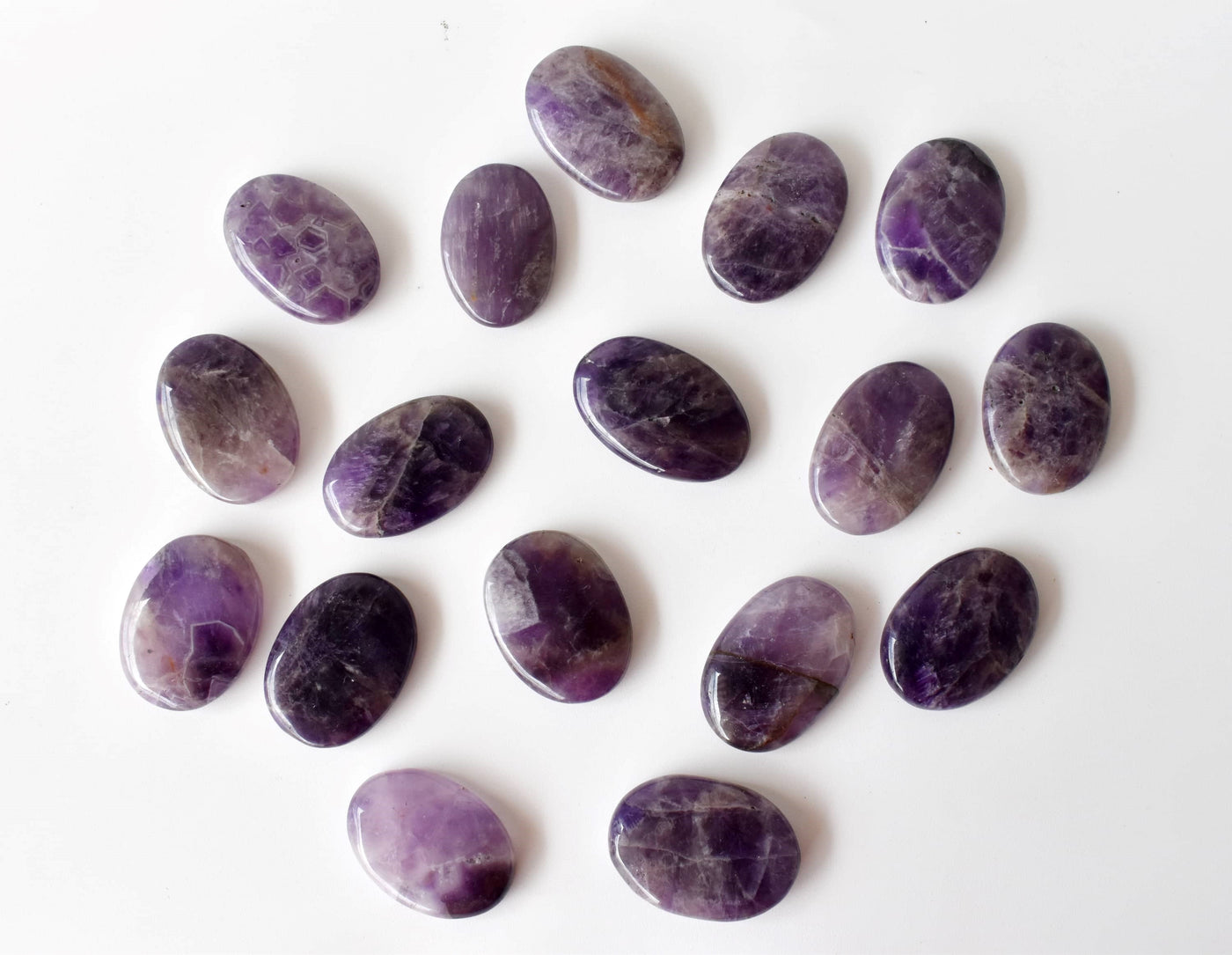 Amethyst Worry Pocket Stones