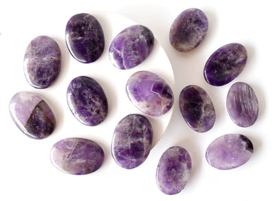 Amethyst Worry Pocket Stones