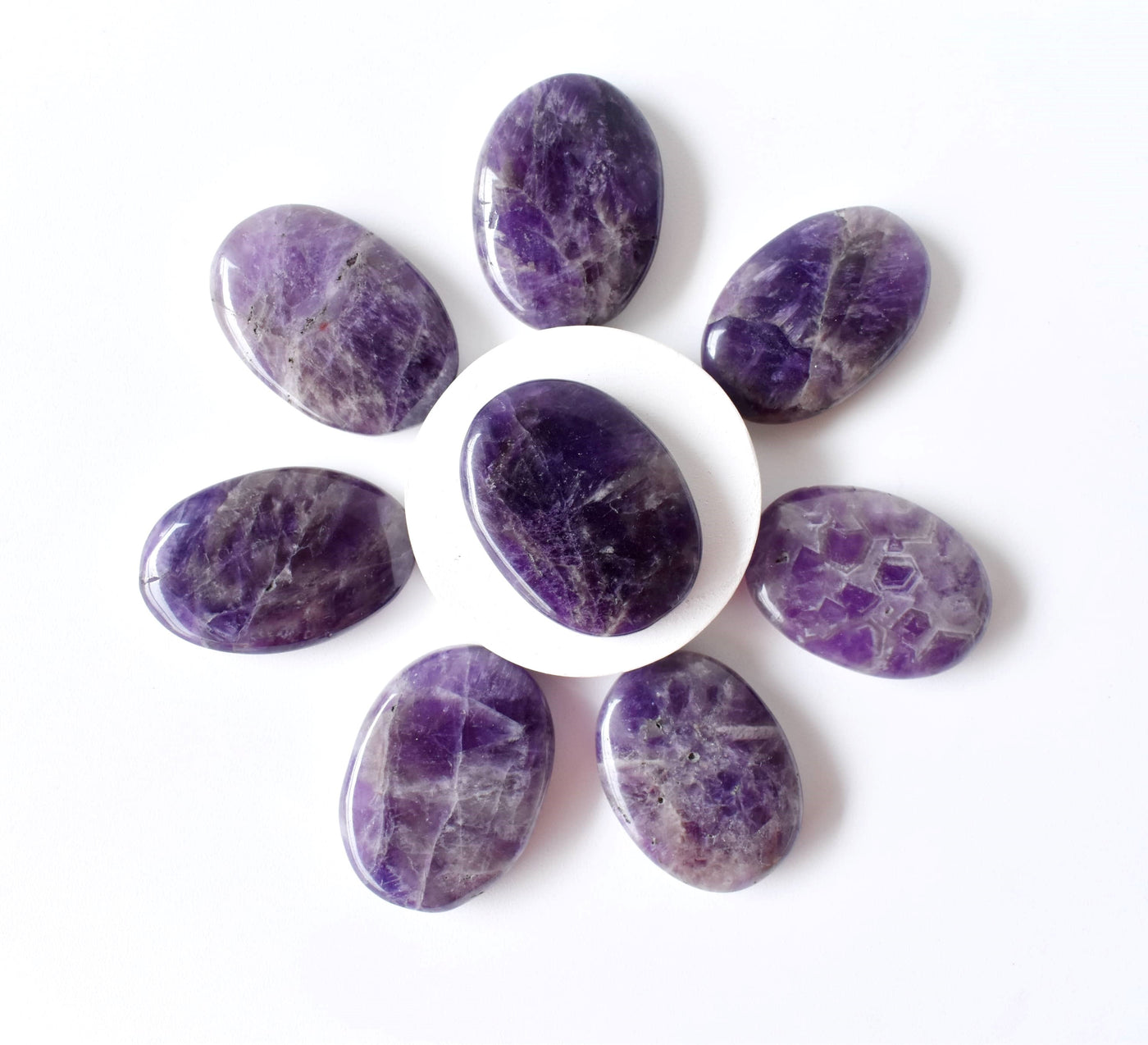 Amethyst Worry Pocket Stones