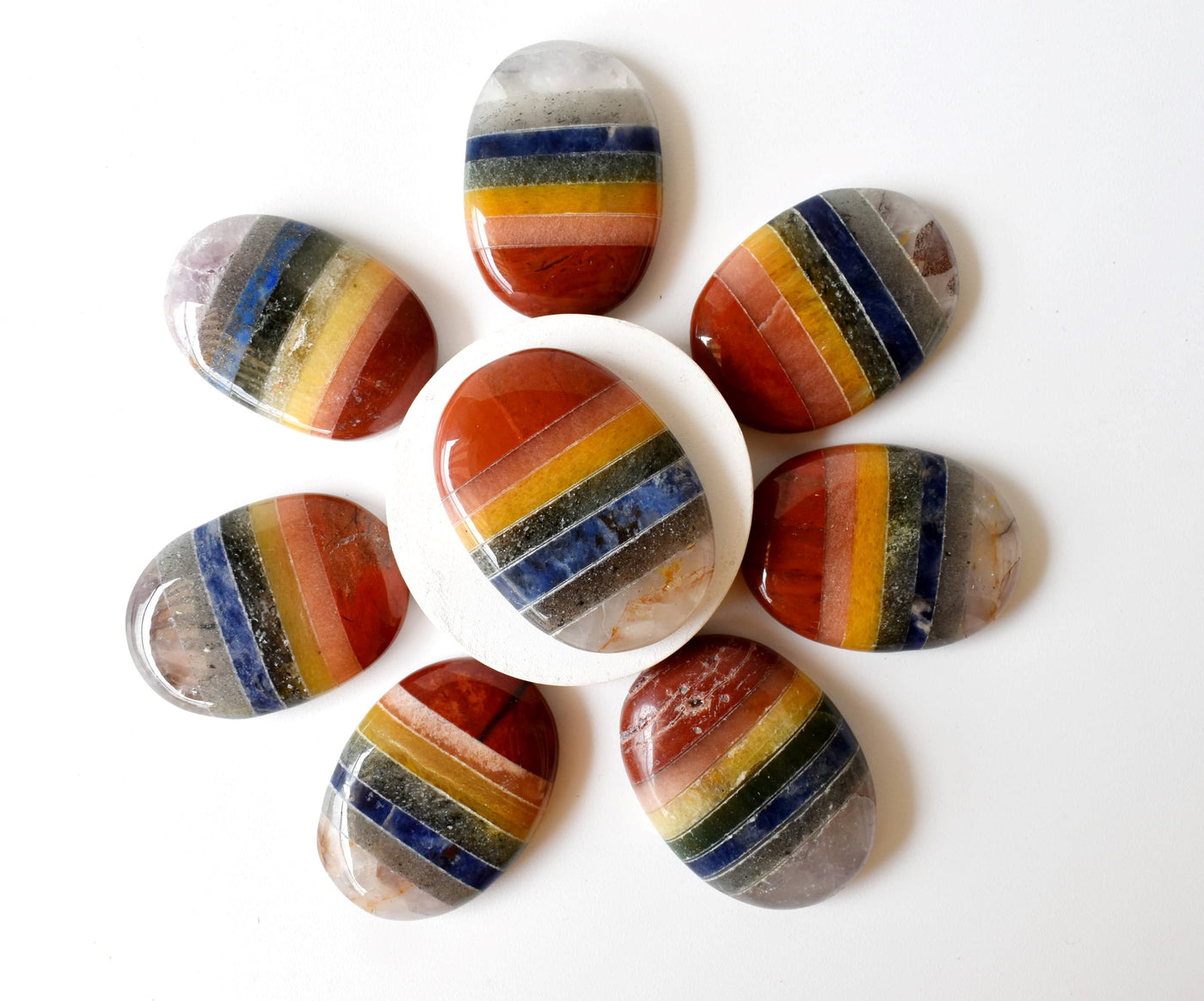 Chakra Bonded Pocket Stones