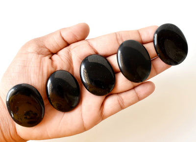 Black Obsidian Pocket Stones