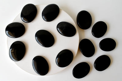 Black Obsidian Pocket Stones