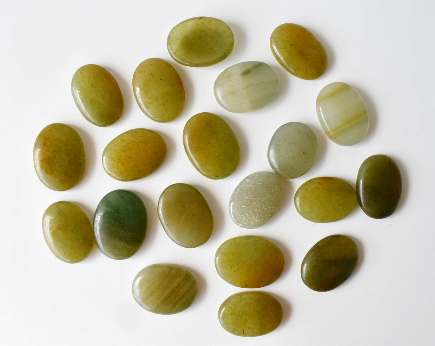 Green Aventurine Pocket Stones (Emotional Understanding and Cleansing)