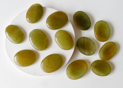 Green Aventurine Pocket Stones (Emotional Understanding and Cleansing)