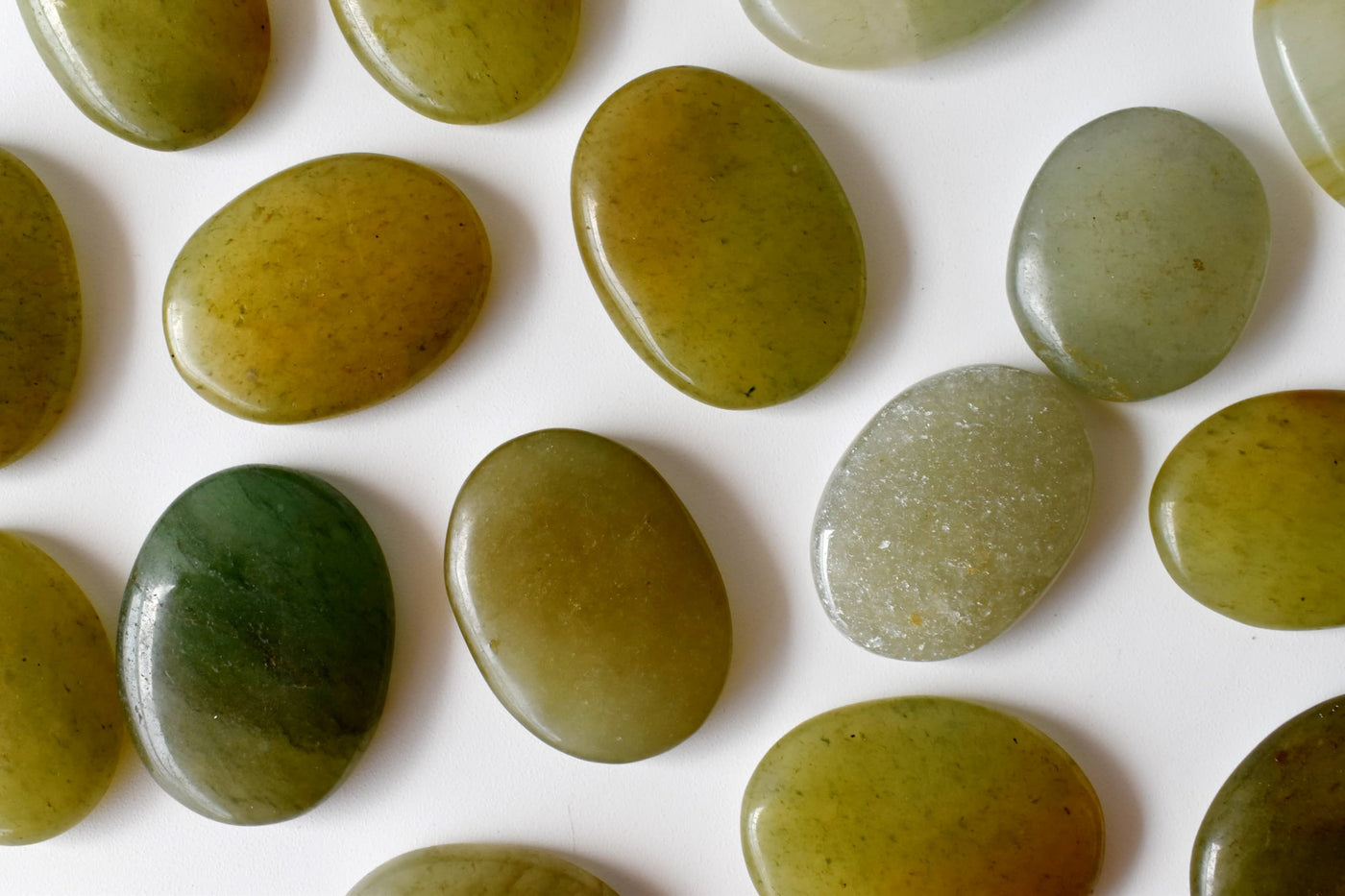 Green Aventurine Pocket Stones (Emotional Understanding and Cleansing)