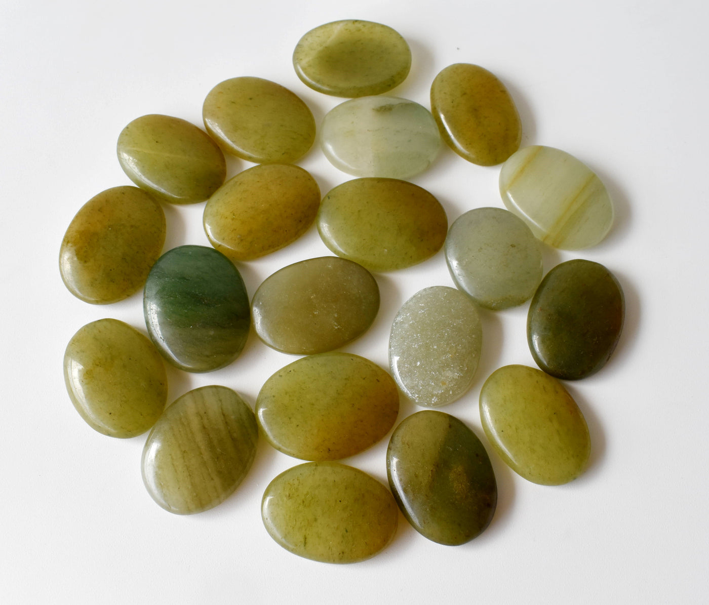 Green Aventurine Pocket Stones (Emotional Understanding and Cleansing)